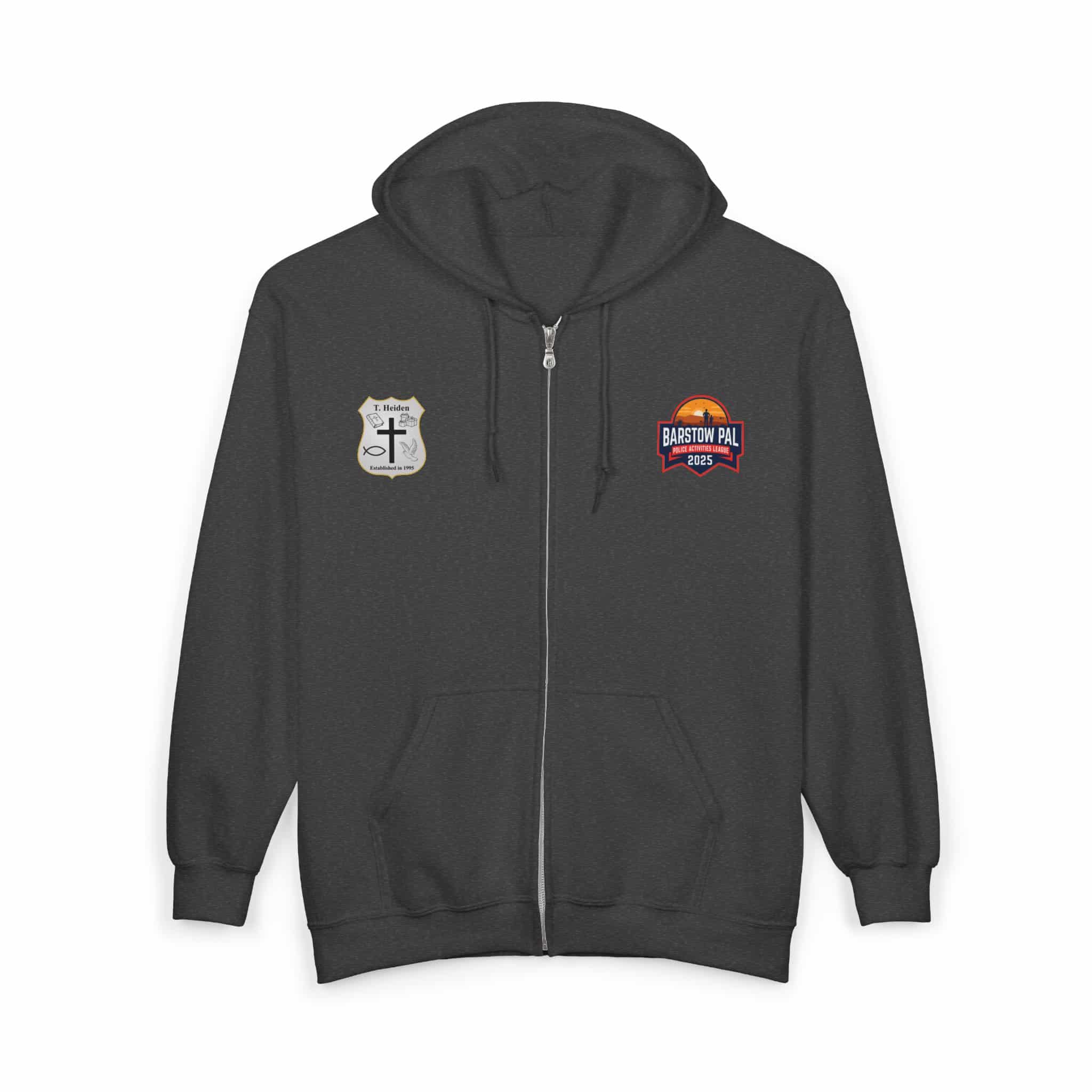 Christmas Cops & Kids 30 Year Anniversary Zip Up Hoodie - Image 4