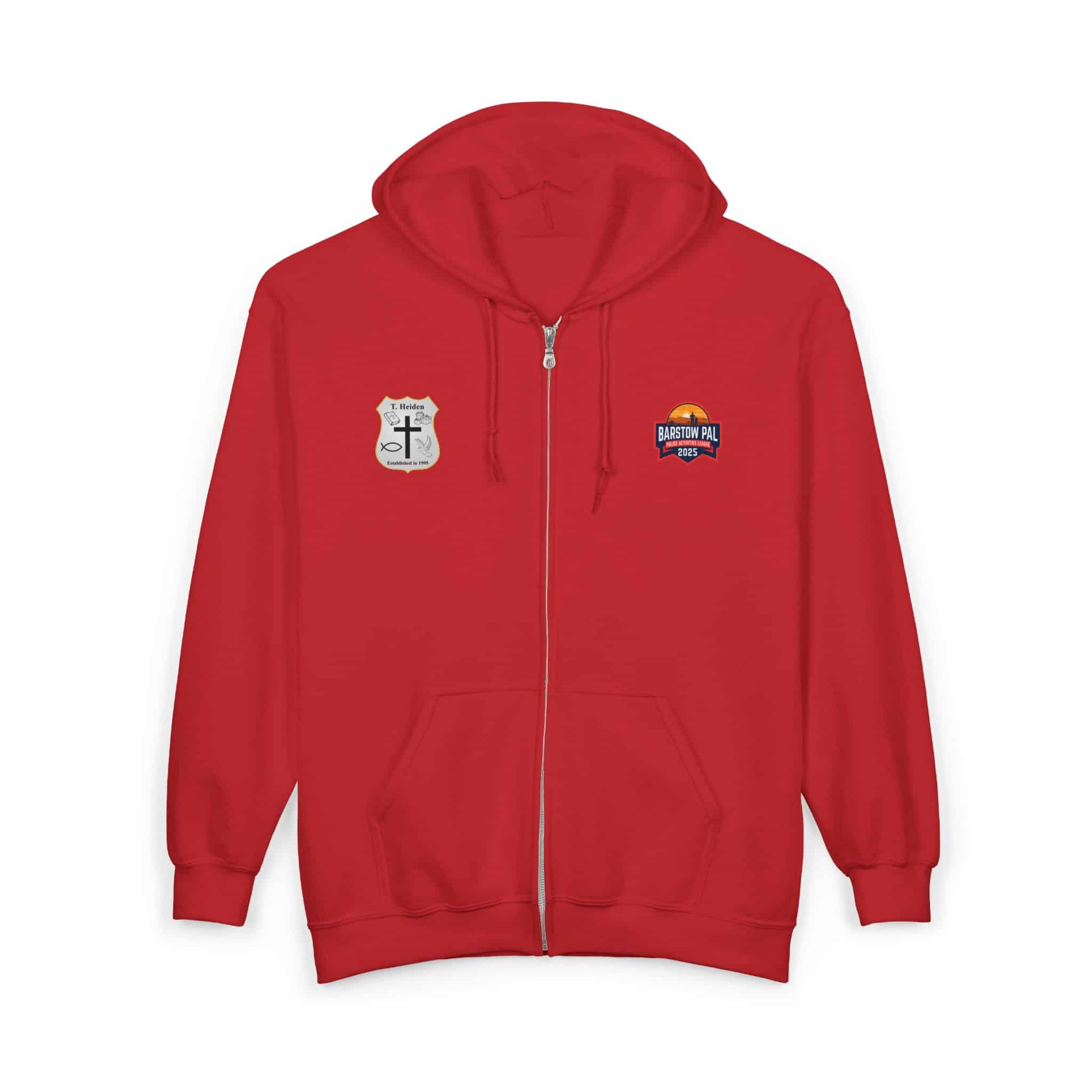 Christmas Cops & Kids 30 Year Anniversary Zip Up Hoodie - Image 5
